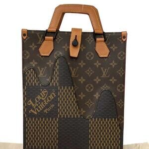 LV Nigo Collaboration Monogram Damier Bag